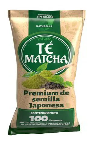 Té Verde Matcha Grado Premium de Semilla Japonese - 100 gr.