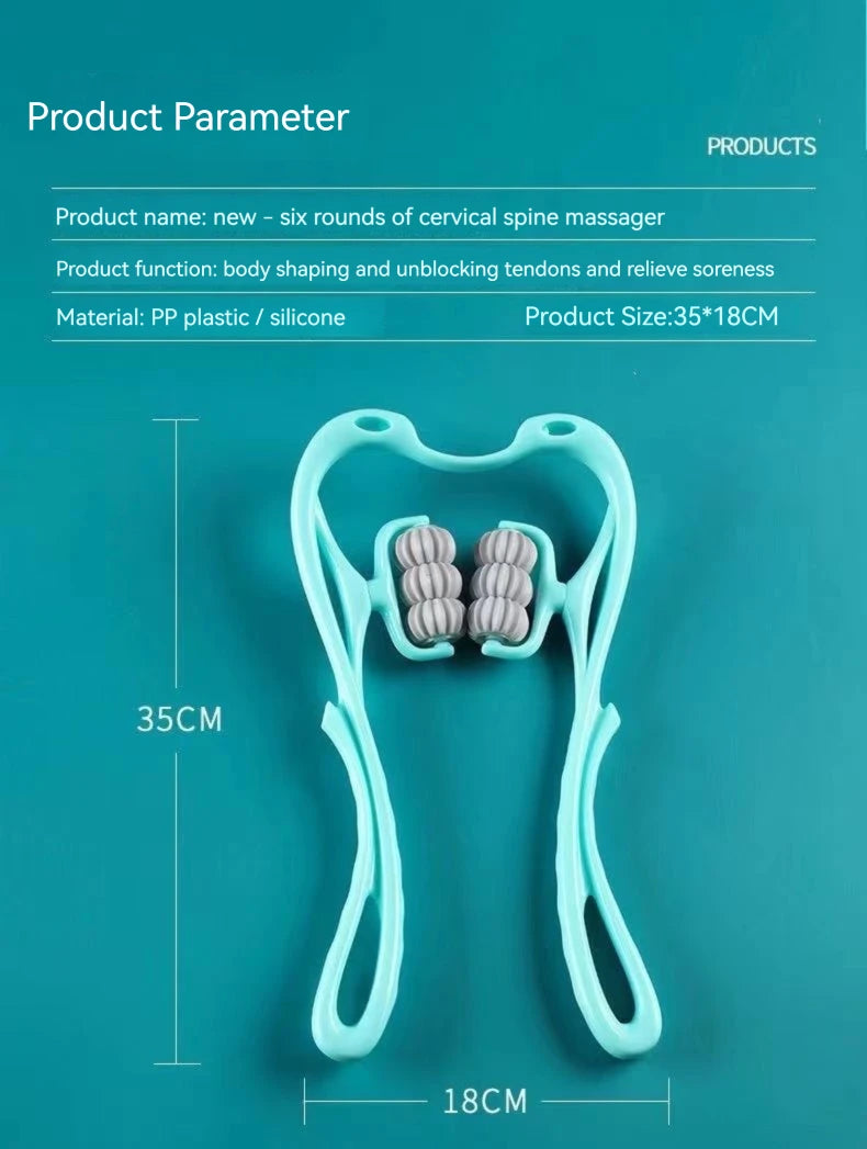 Masajeador Cervical SoftEase – Alivio eficaz para cuello y espalda, cuando más lo necesitas