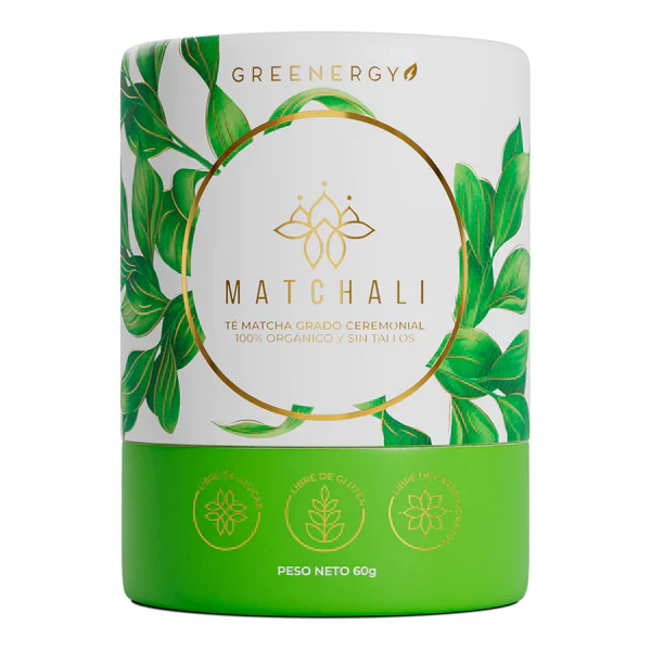 Té Verde Matcha Grado Premium de Semilla Japonese - 100 gr.
