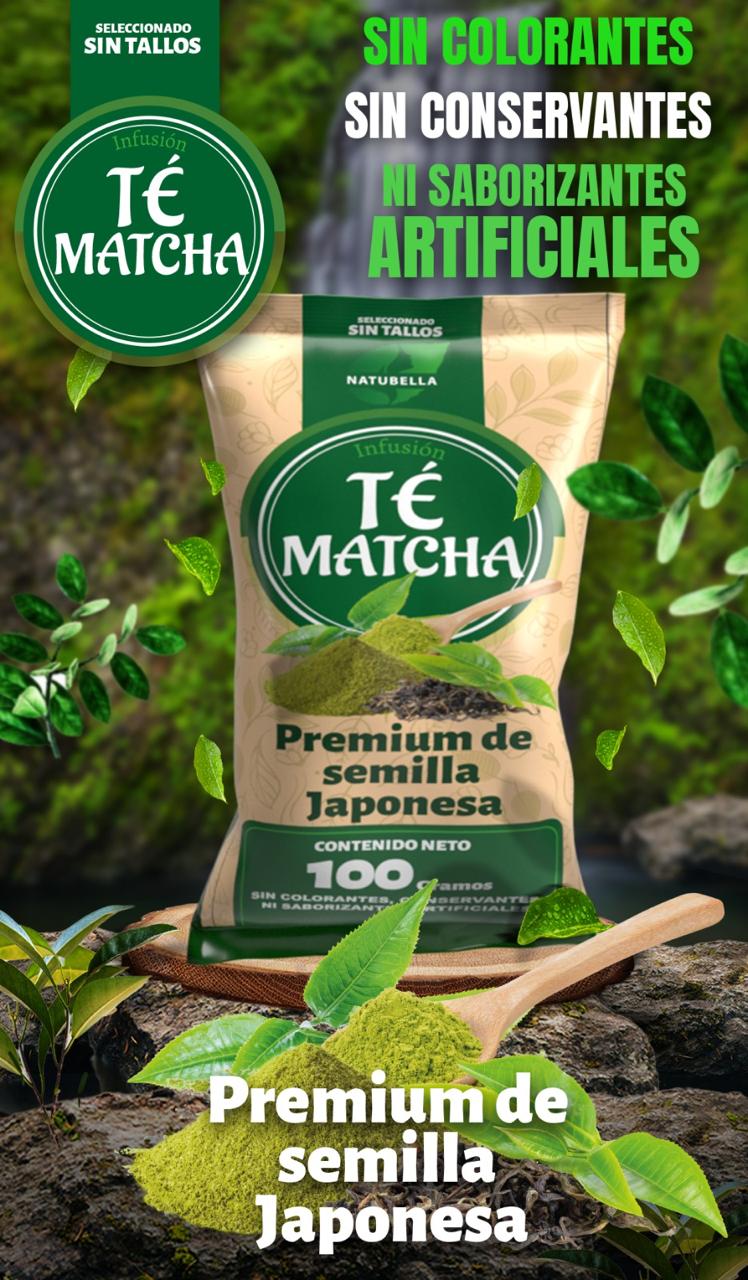 Té Verde Matcha Grado Premium de Semilla Japonese - 100 gr.