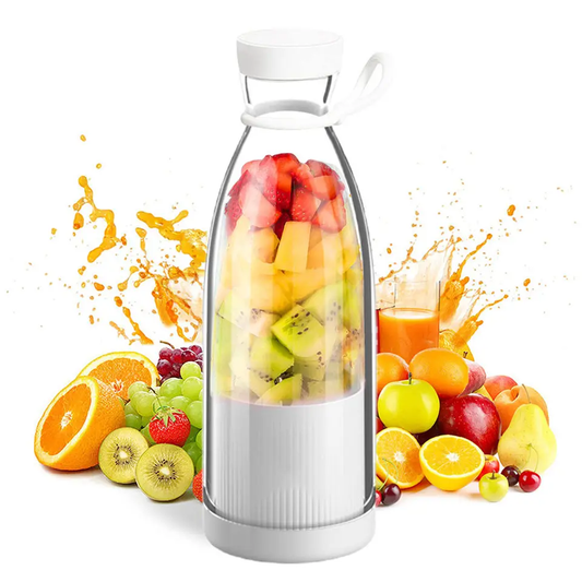 Licuadora Go Portátil - Única, Segura y Elegante. 420ML, Recargable, Ideal para Viajes y Ejercicio