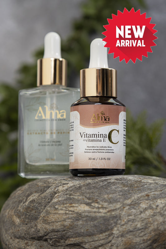 Combo Radiante,  Ácido Hialurónico y Vitamina C para una Piel Joven y Radiente