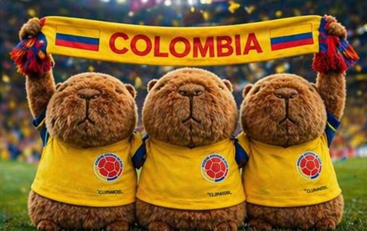 Banderines De Colombia Para Carro X2 Con Soporte Universal Tricolor 45x45 Cm