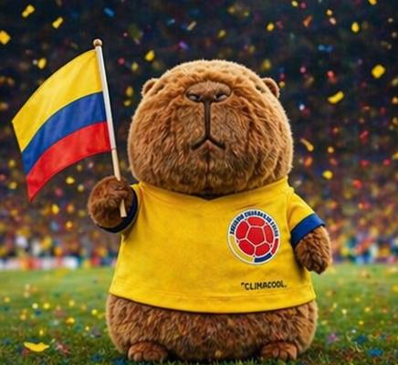 Banderines De Colombia Para Carro X2 Con Soporte Universal Tricolor 45x45 Cm