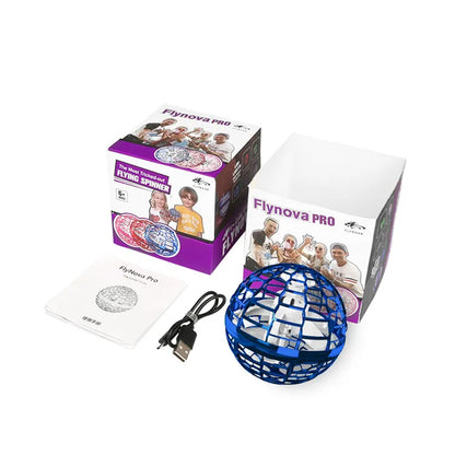 GlowSphere - Pelota Voladora con luces LED, divertida y segura para todos.