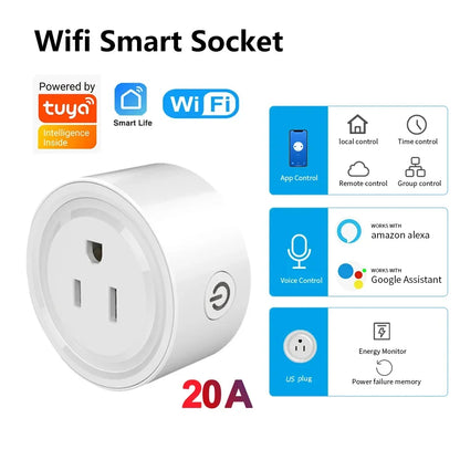Enchufe WiFi Pro - Controla, programa y protege tus dispositivos desde cualquier lugar.