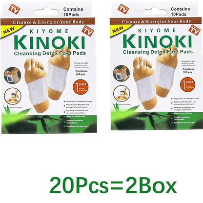 Kinoki – Parches Detox para los Pies que Eliminan Toxinas mientras Duermes
