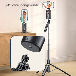FocusFlow 360 - Tripode inteligente con seguimiento de 360° para contenido dinámico y atractivo.