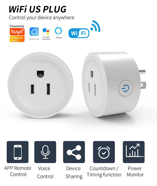 Enchufe WiFi Pro - Controla, programa y protege tus dispositivos desde cualquier lugar.