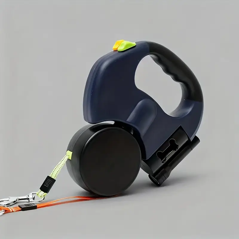 JUNGU PET — Correa Retráctil Doble 360° para 2 Perros sin Enredos