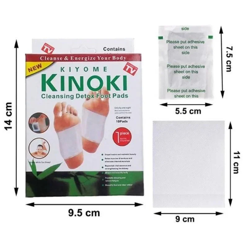 Kinoki – Parches Detox para los Pies que Eliminan Toxinas mientras Duermes