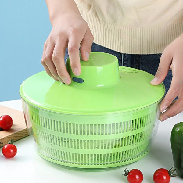 SpinMaster 5L USB - Secado Rápido y Eficiente con Gran Capacidad, Ideal para Frutas y Verduras
