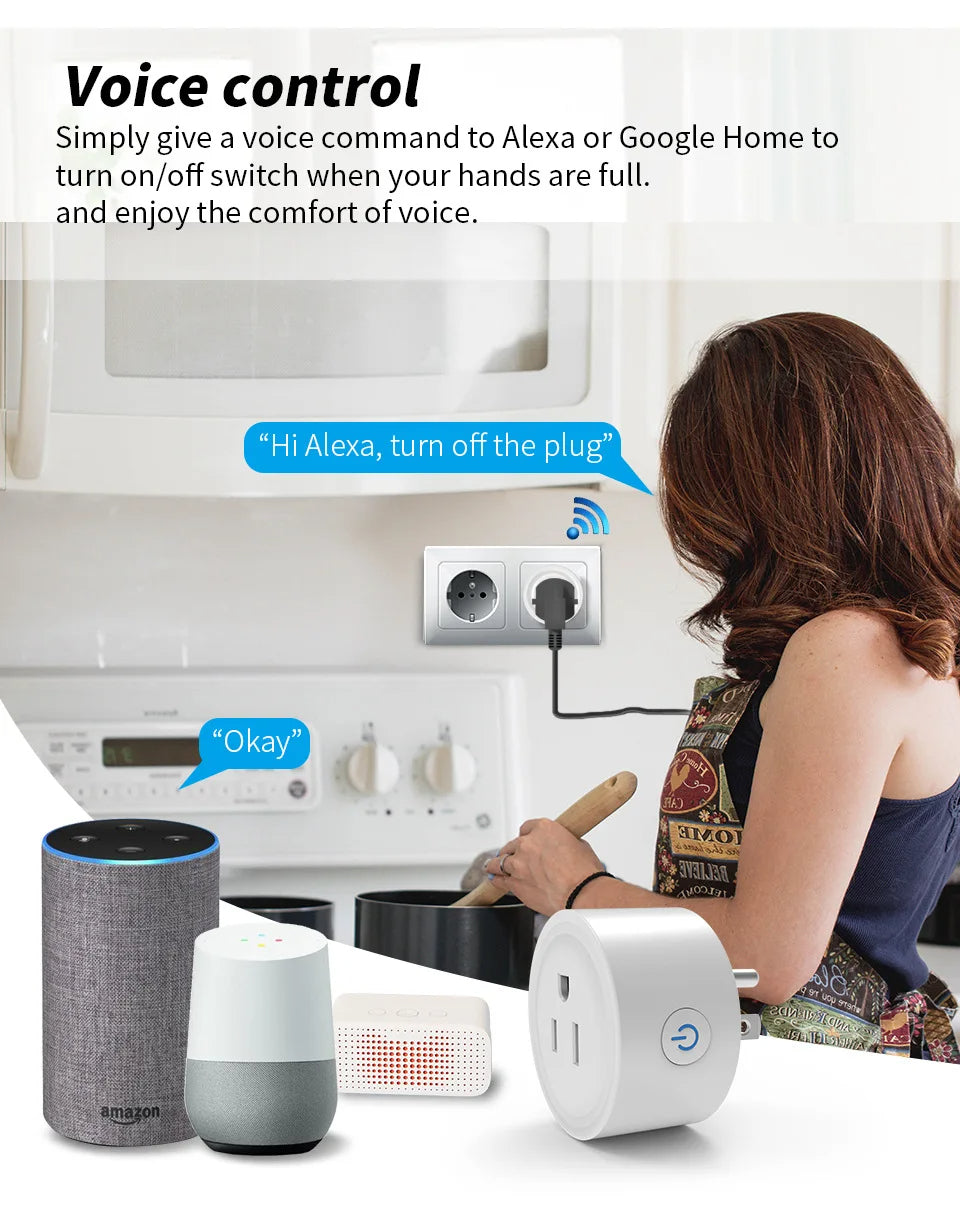 Enchufe WiFi Pro - Controla, programa y protege tus dispositivos desde cualquier lugar.