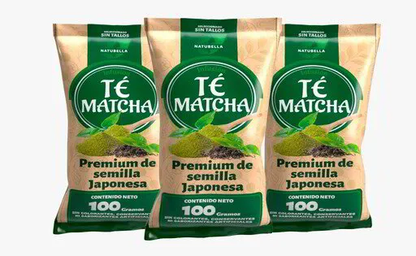 Té Verde Matcha Grado Premium de Semilla Japonese - 100 gr.