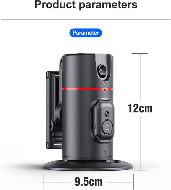 FocusFlow 360 - Tripode inteligente con seguimiento de 360° para contenido dinámico y atractivo.