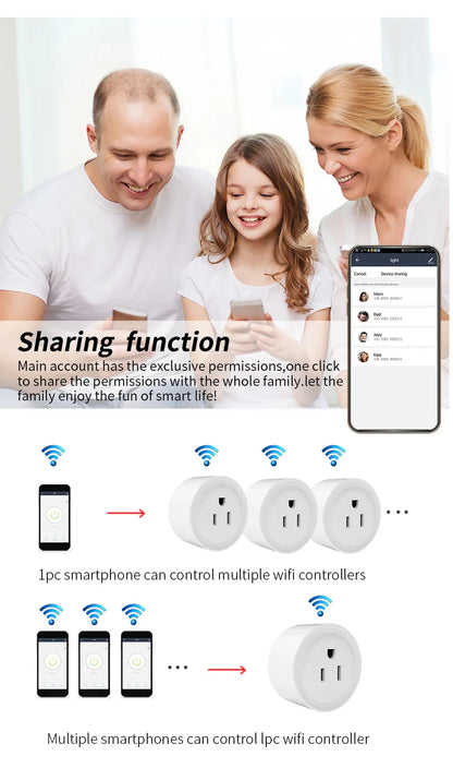 Enchufe WiFi Pro - Controla, programa y protege tus dispositivos desde cualquier lugar.