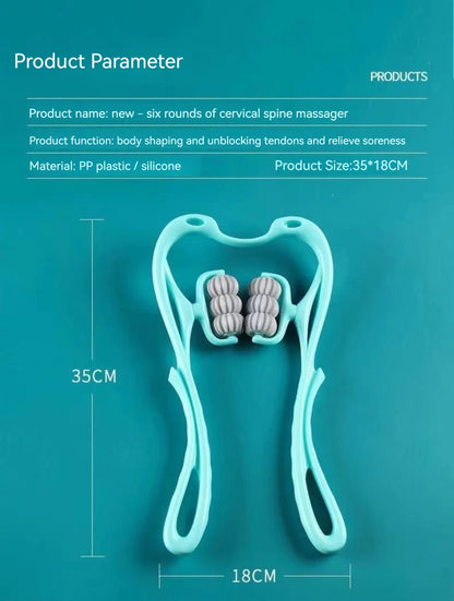 Masajeador Cervical SoftEase – Alivio eficaz para cuello y espalda, cuando más lo necesitas