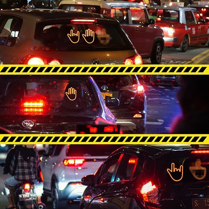 AutoMensaj – Luz LED Divertida con Control Remoto para el Carro  – Mensajes Divertidos al Volante