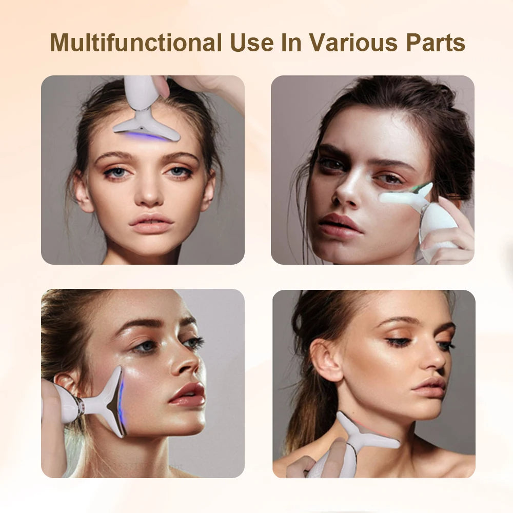 Masajeador facial eléctrico micro esculpido, eliminación de arrugas, lifting facial