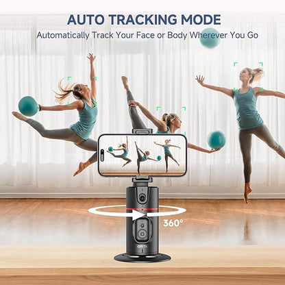 FocusFlow 360 - Tripode inteligente con seguimiento de 360° para contenido dinámico y atractivo.