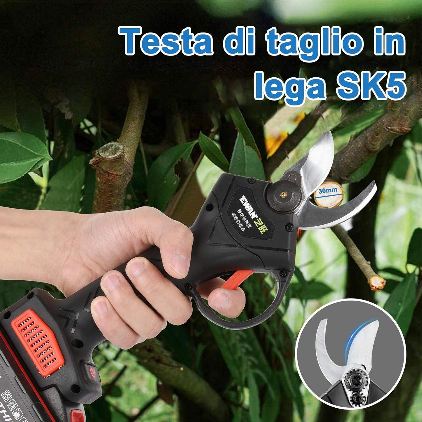 Podadora Pro 24V - Inalámbrica y Recargable Precisión, potencia y comodidad para podar con facilidad.