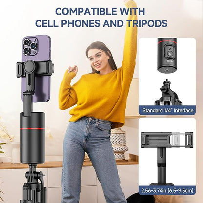 FocusFlow 360 - Tripode inteligente con seguimiento de 360° para contenido dinámico y atractivo.