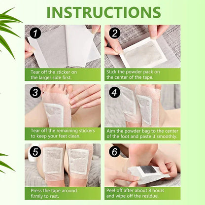 Kinoki – Parches Detox para los Pies que Eliminan Toxinas mientras Duermes