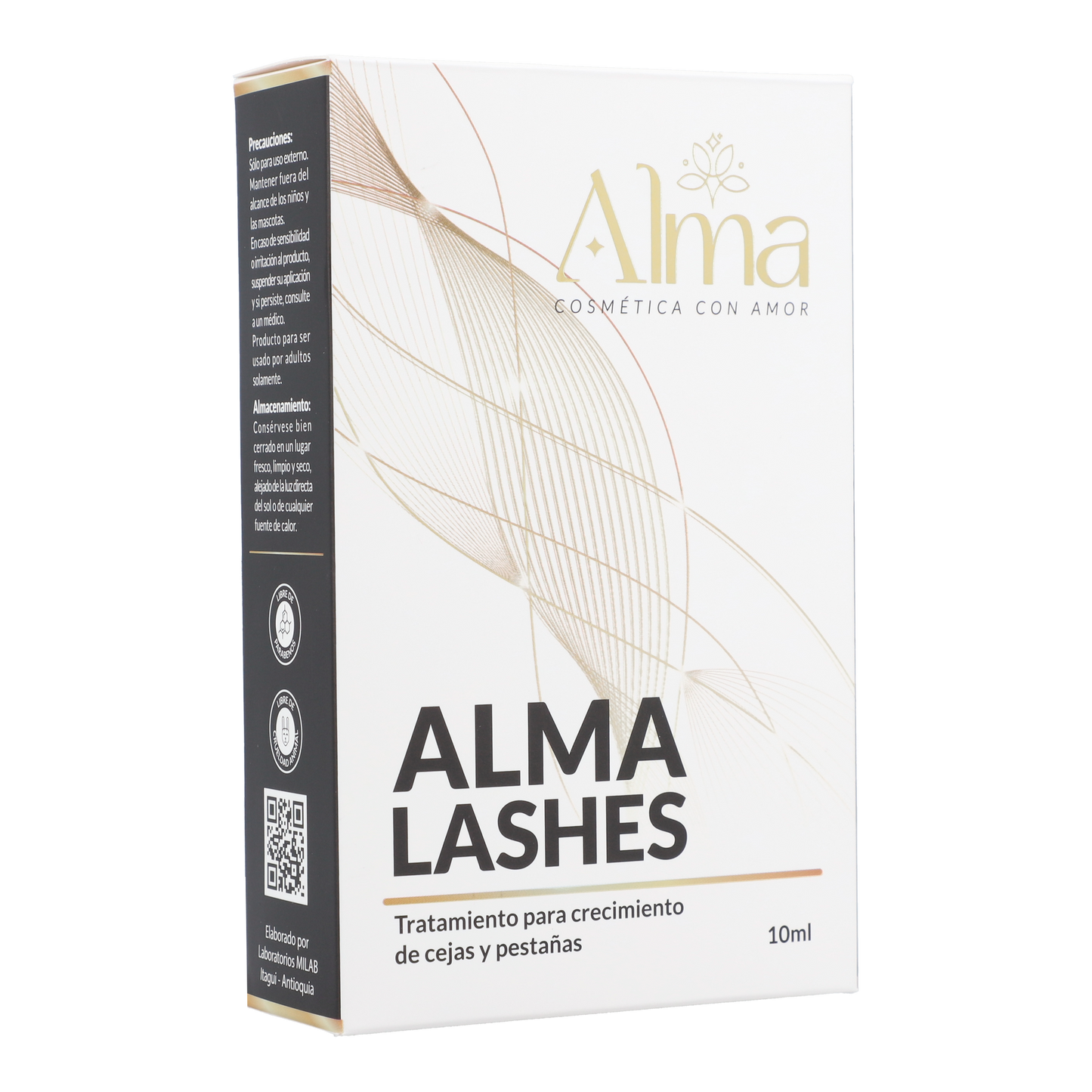 Alma Lashes,  Sérum con Biotina para Nutrición y Volumen