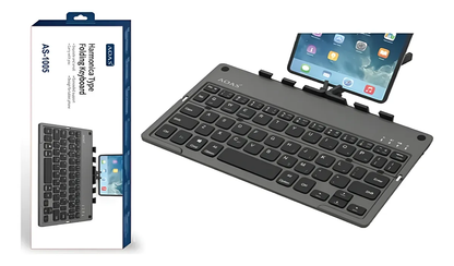 Teclado Bluetooth Plegable, Compacto, Táctil y Multi-dispositivo