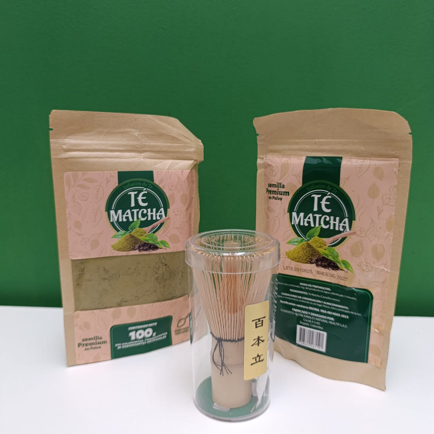 Té Verde Matcha Grado Premium de Semilla Japonese - 100 gr.