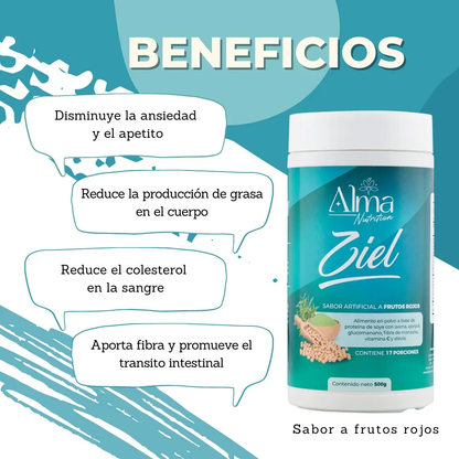 Ziel — Suplemento en Polvo para el Control del Apetito y Perder Peso