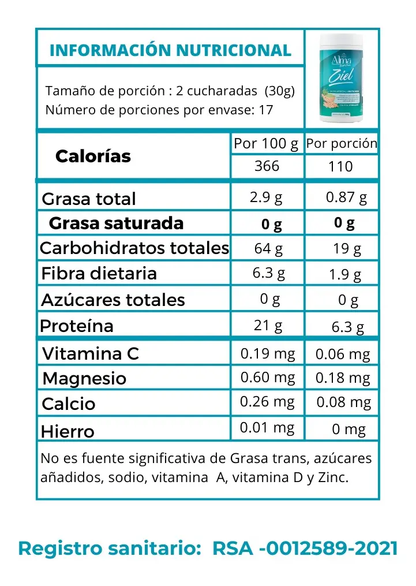 Ziel — Suplemento en Polvo para el Control del Apetito y Perder Peso