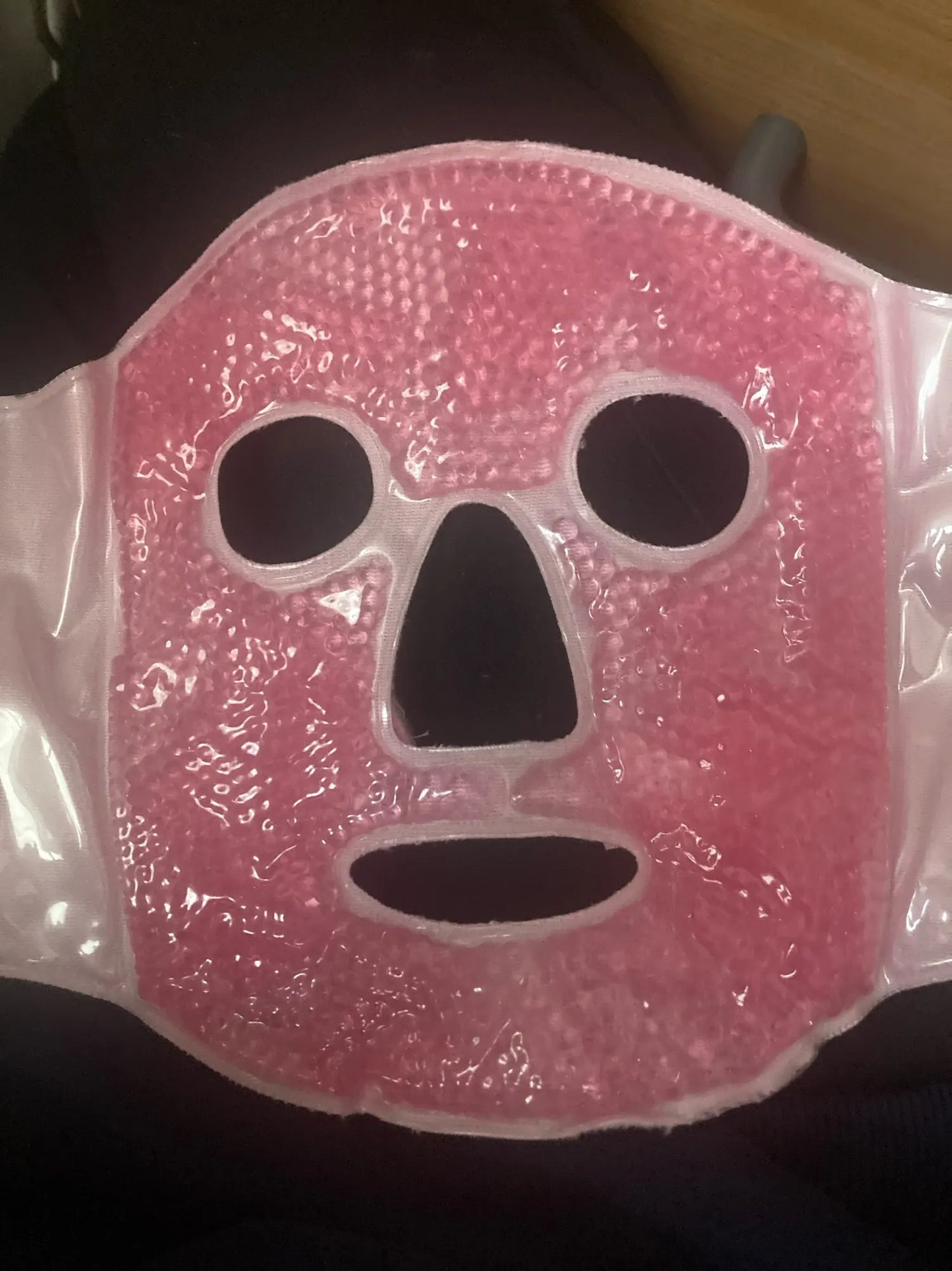 Máscara SilkEase - Alivio rápido de ojeras, hinchazón y estrés con gel frío/calor.