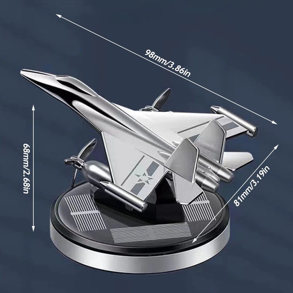 Solar Breeze Airplane Diffuser - Refresca tu viaje con energía solar.