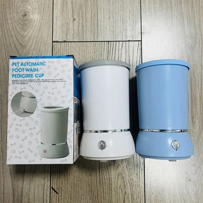Patas Limpias Pro-limpieza rápida y segura con cerdas de silicona y batería recargable USB