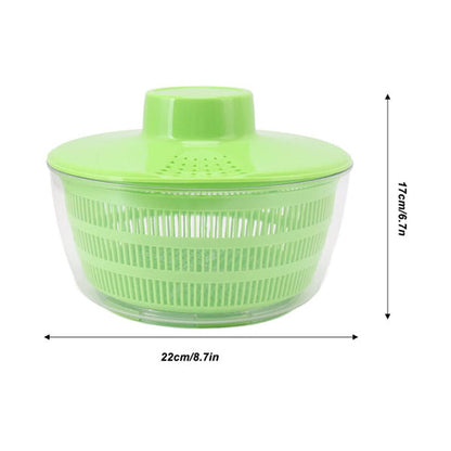 SpinMaster 5L USB - Secado Rápido y Eficiente con Gran Capacidad, Ideal para Frutas y Verduras