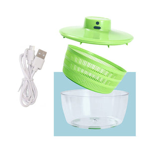 SpinMaster 5L USB - Secado Rápido y Eficiente con Gran Capacidad, Ideal para Frutas y Verduras