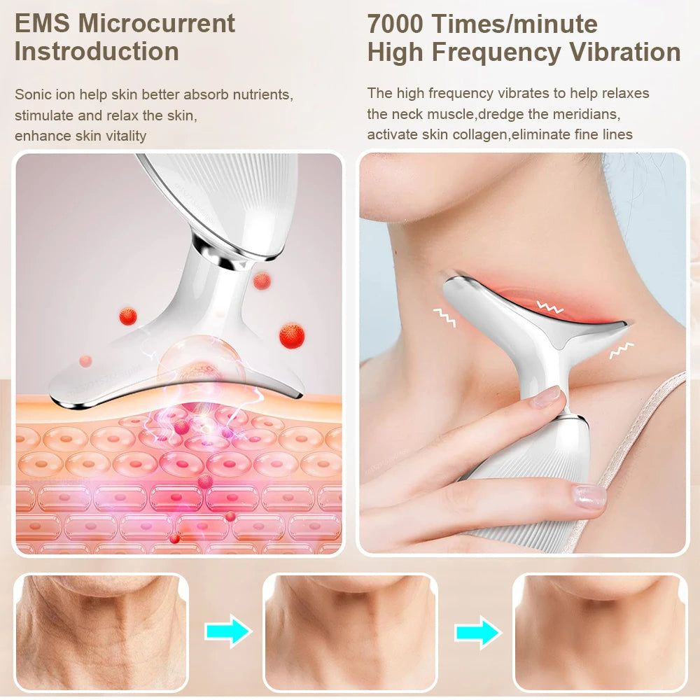 Masajeador facial eléctrico micro esculpido, eliminación de arrugas, lifting facial