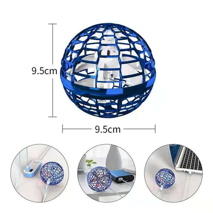 GlowSphere - Pelota Voladora con luces LED, divertida y segura para todos.