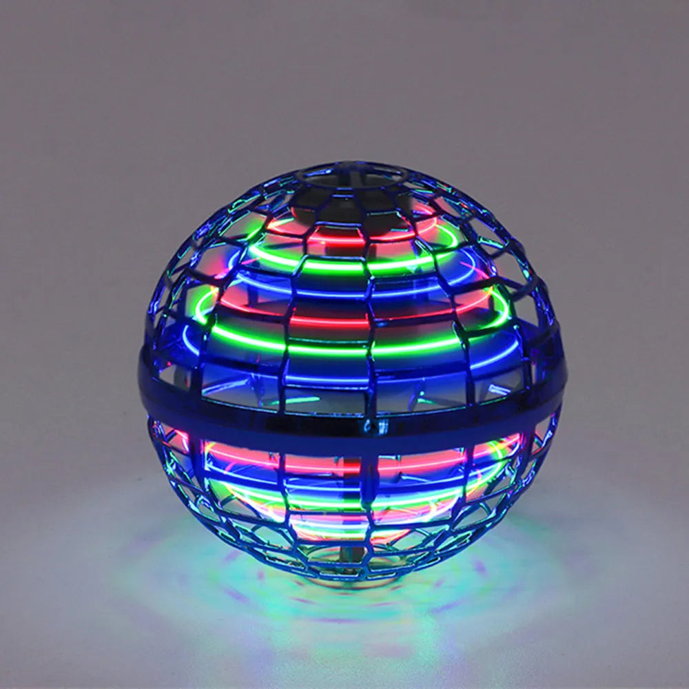 GlowSphere - Pelota Voladora con luces LED, divertida y segura para todos.
