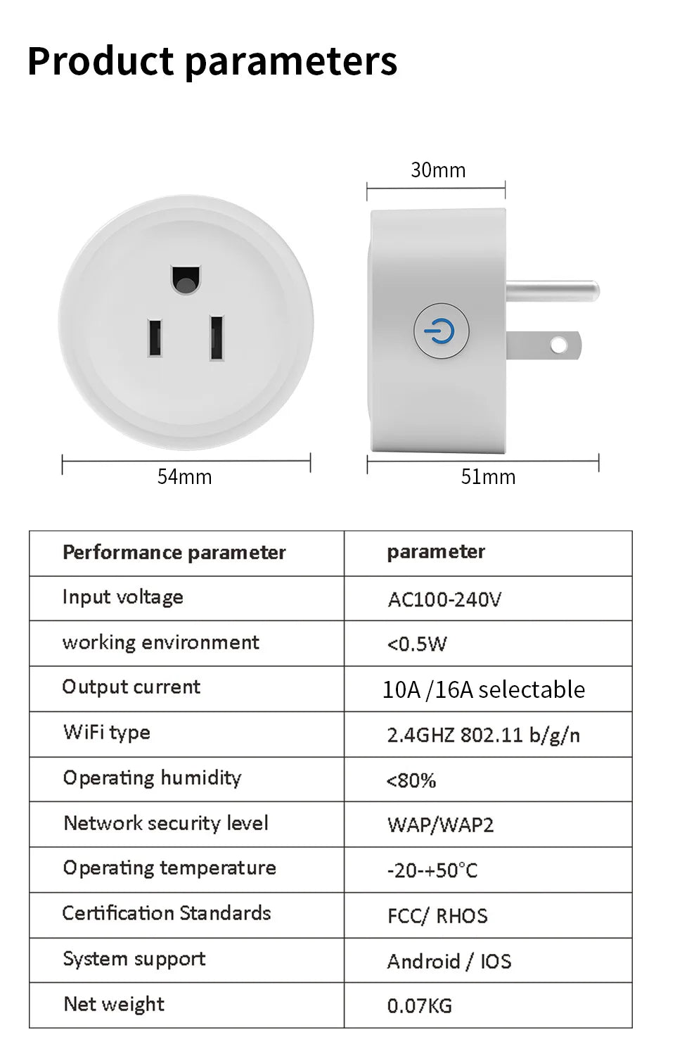 Enchufe WiFi Pro - Controla, programa y protege tus dispositivos desde cualquier lugar.